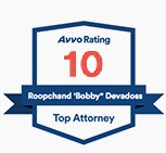 Avvo Rating 10 | Roopchand "Bobby" Devadoss | Top Attorney