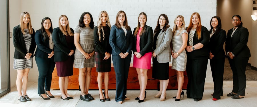 group photo of the female attorneys of the firm