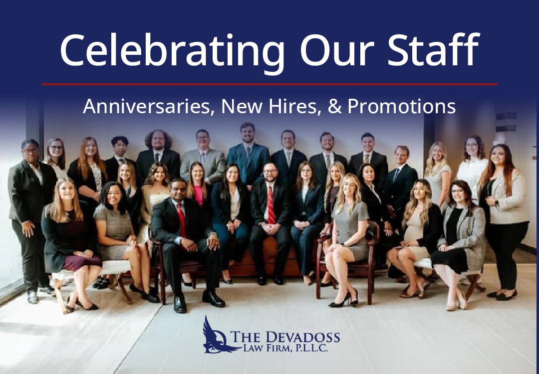 Celebrating Our Staff Anniversaries, New Hires, & Promotions